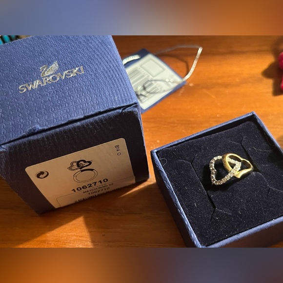 Swarovski two heart ring - Picture 2 of 3
